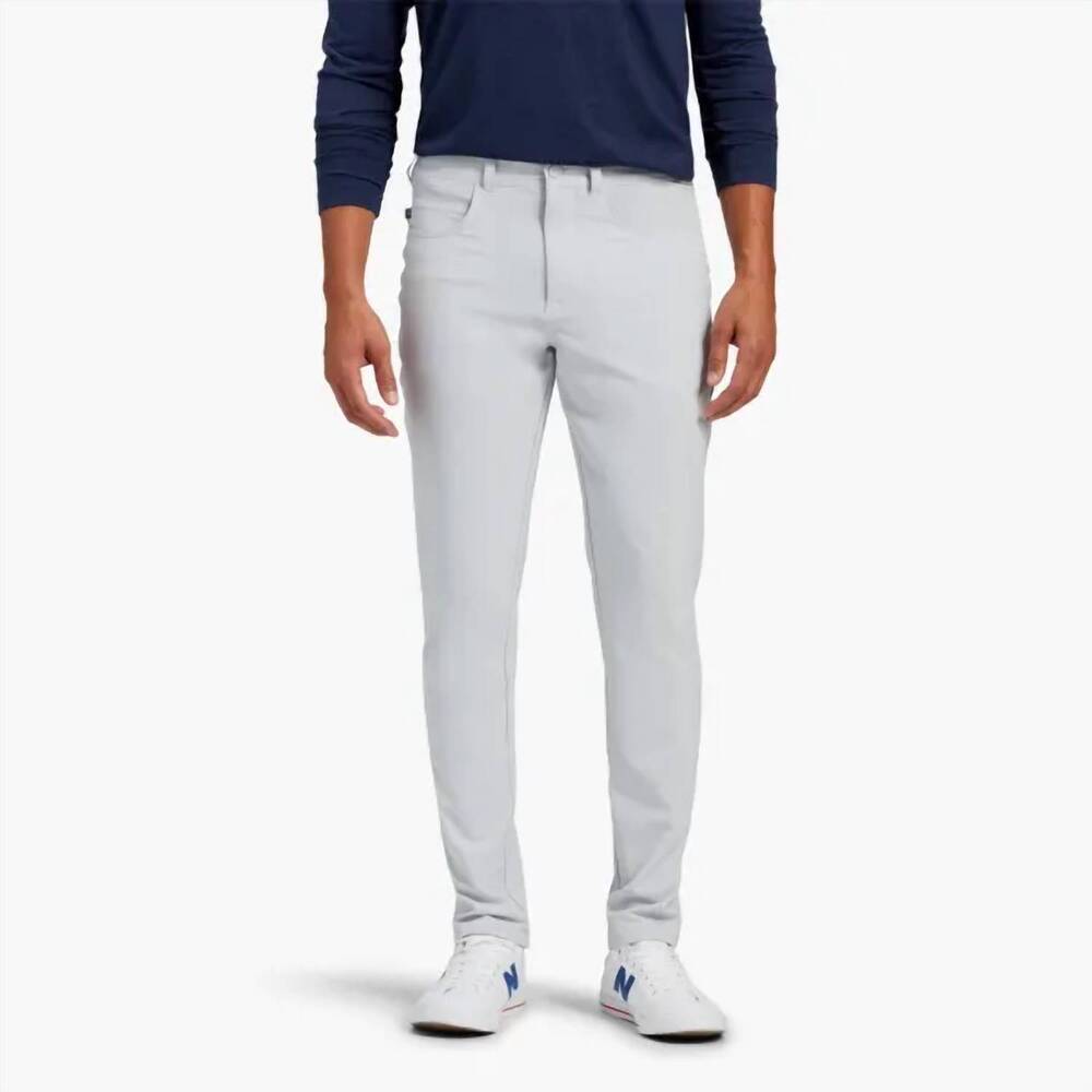 NEW MIZZEN + MAIN helmsman pocket pant in light gray